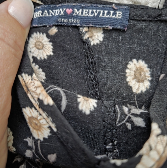Brandy Melville Sunflower Mini Dress - Picture 3 of 5